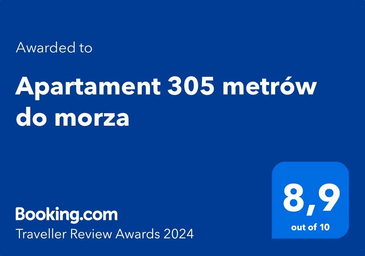 Apartament 305 metrów do morza Kołobrzeg